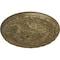 Ekena Millwork Amelia Ceiling Medallion (Fits Canopies up to 4 1/8"), 15 3/4"OD x 5/8"P, Mississippi Mud Crackle CM16AMMMC - alternate 3